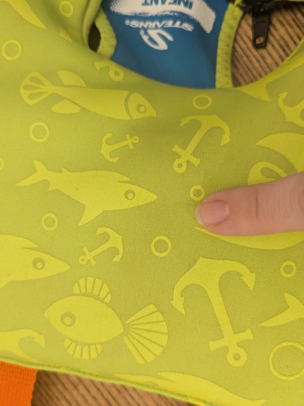 Stearns Coleman Infant Puddle Jumper Life Vest Fish